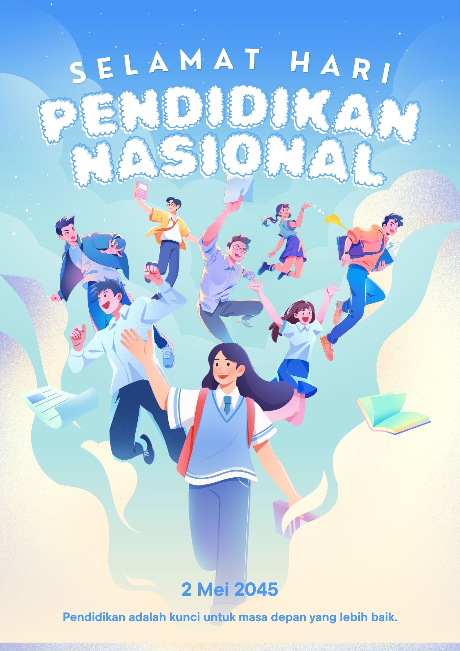 Poster Hardiknas 2026 Terbaru, Aesthetic untuk Post Media Sosial dan Dilengkapi Ucapannya!