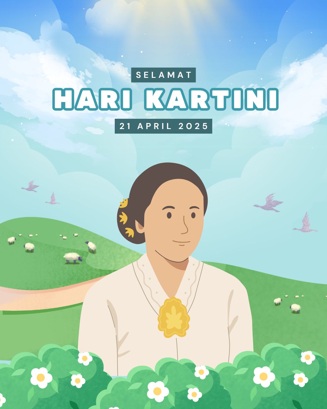 hari kartini, hari kartini 2026, poster hari kartini, tema hari kartini