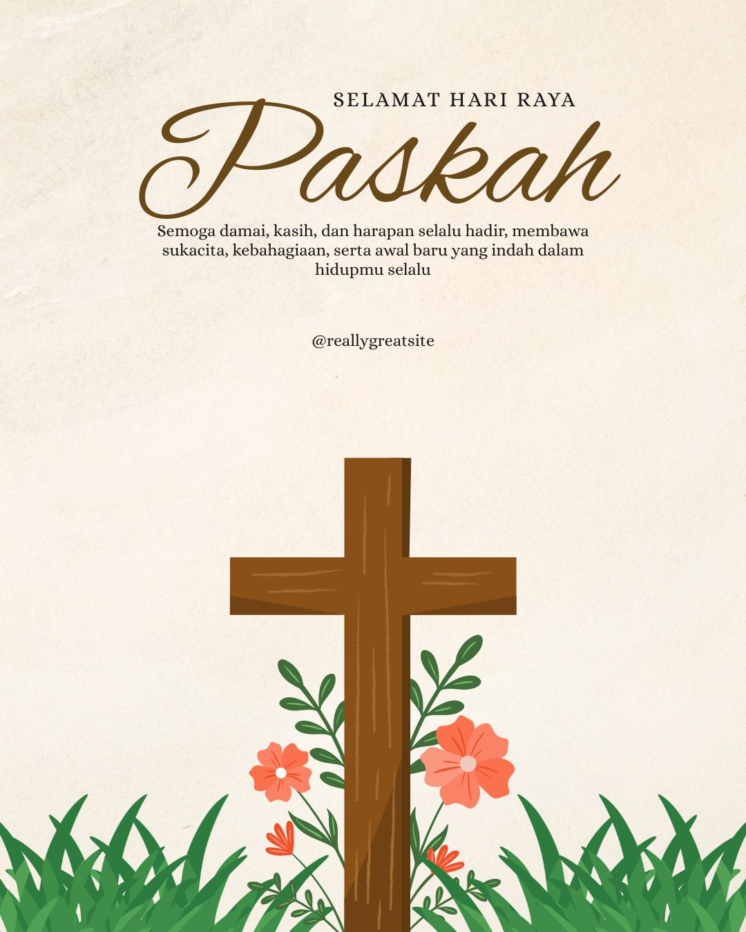 poster paskah, poster tema paskah, hari paskah