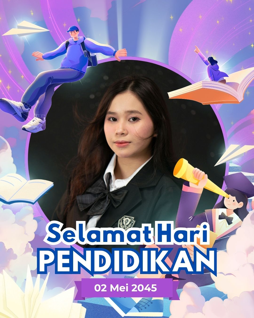 Gambar Twibbon Selamat Hari Pendidikan Nasional (Hardiknas) 2026 Gratis dan Terbaru, Lengkap Ide Ucapannya!
