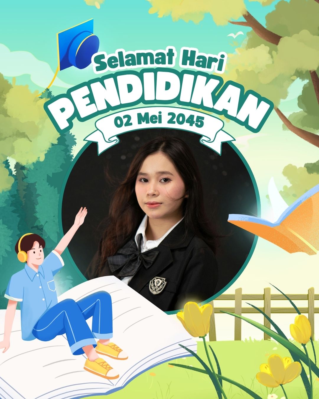 30 Twibbon Selamat Hari Pendidikan Nasional (Hardiknas) 2026 Gratis dan Terbaru untuk Media Sosial!