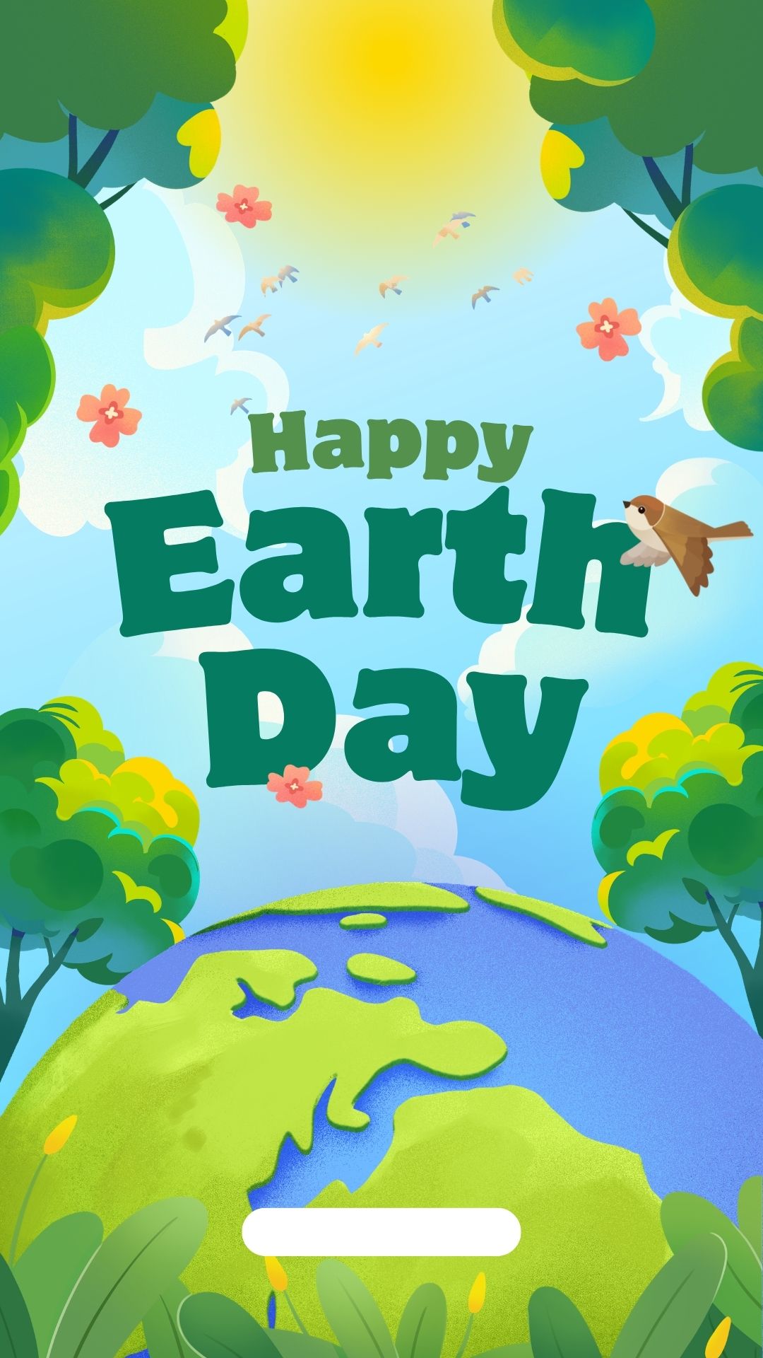 20 Poster Hari Bumi Sedunia Terbaru dan Gratis, Lengkap Ide Ucapan Happy Earth Day! | Canva