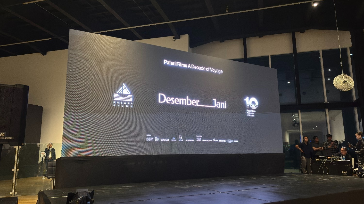 Potret Slate Announcement Film Desember Jani | Sumber: Dokumentasi Pribadi @Revaldy Latumeten