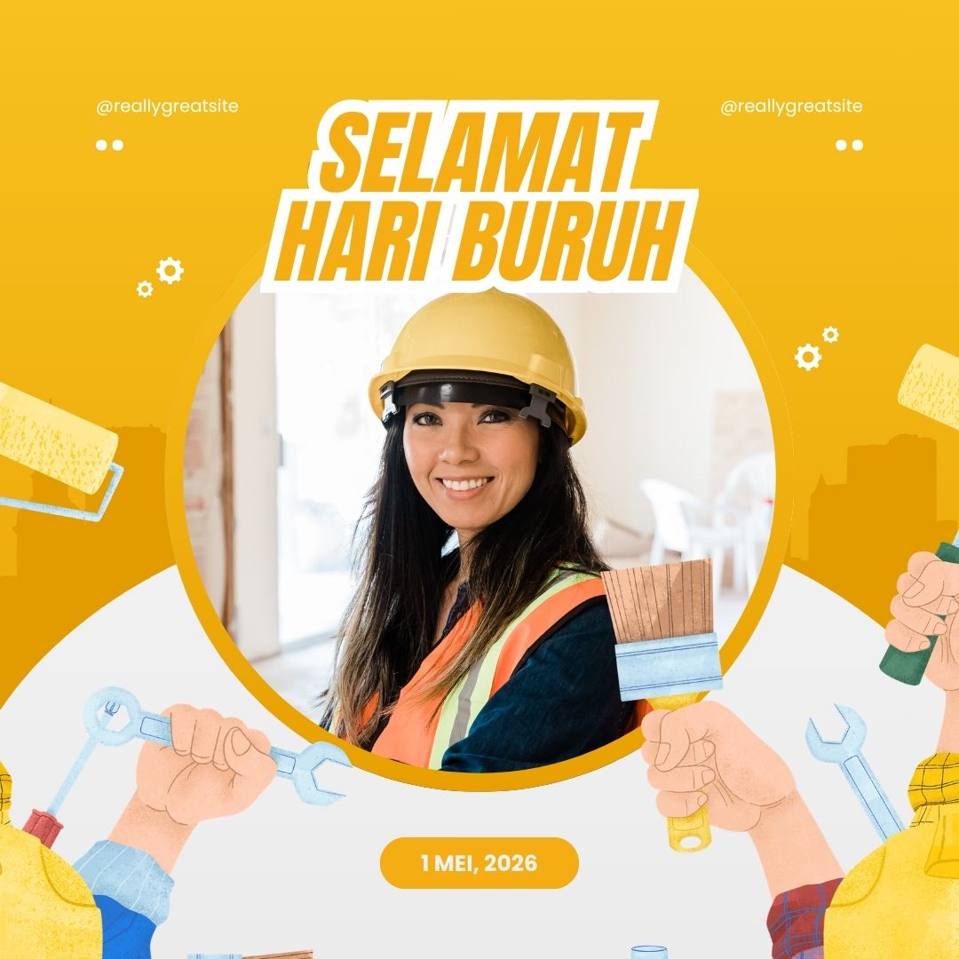 Kumpulan Twibbon Hari Buruh 2026 Terbaru dan Gratis, Lengkap Ucapan untuk Media Sosial!