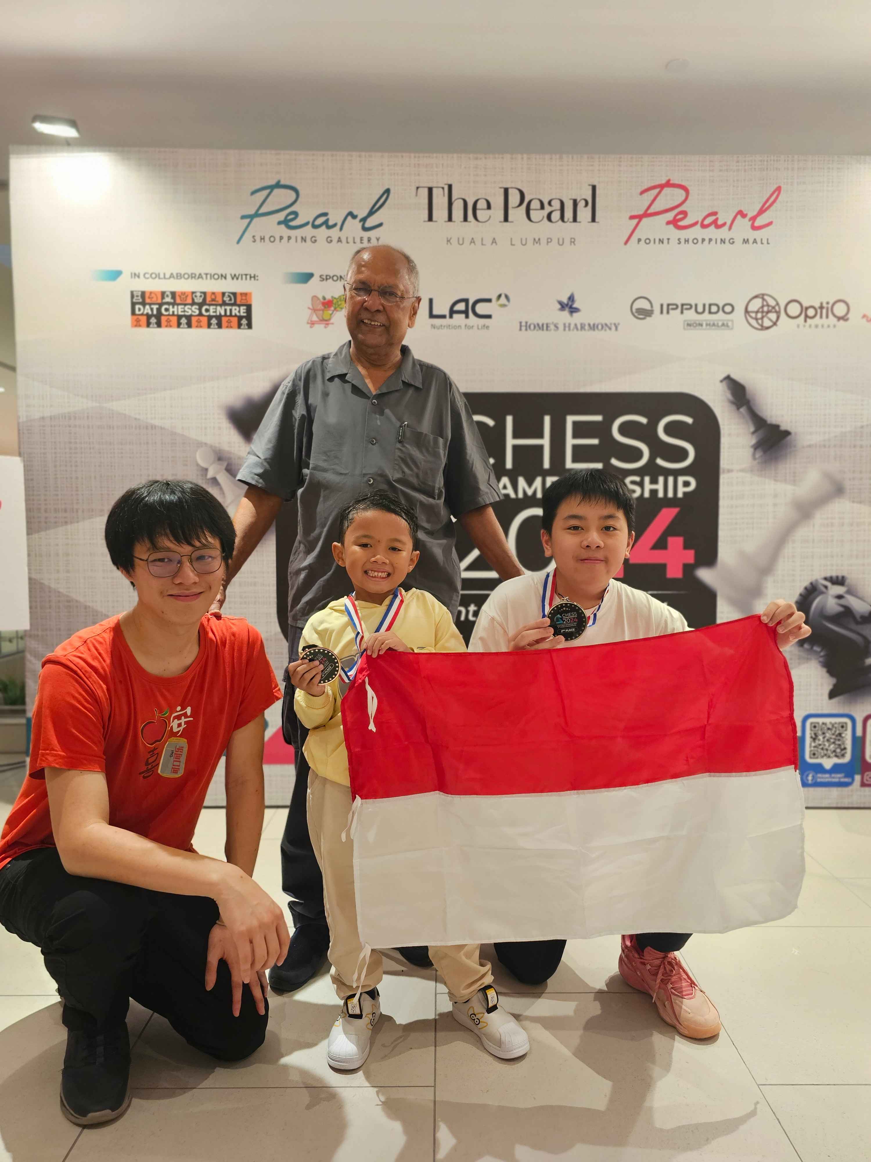 Rama saat mengikuti ajang kompetisi catur