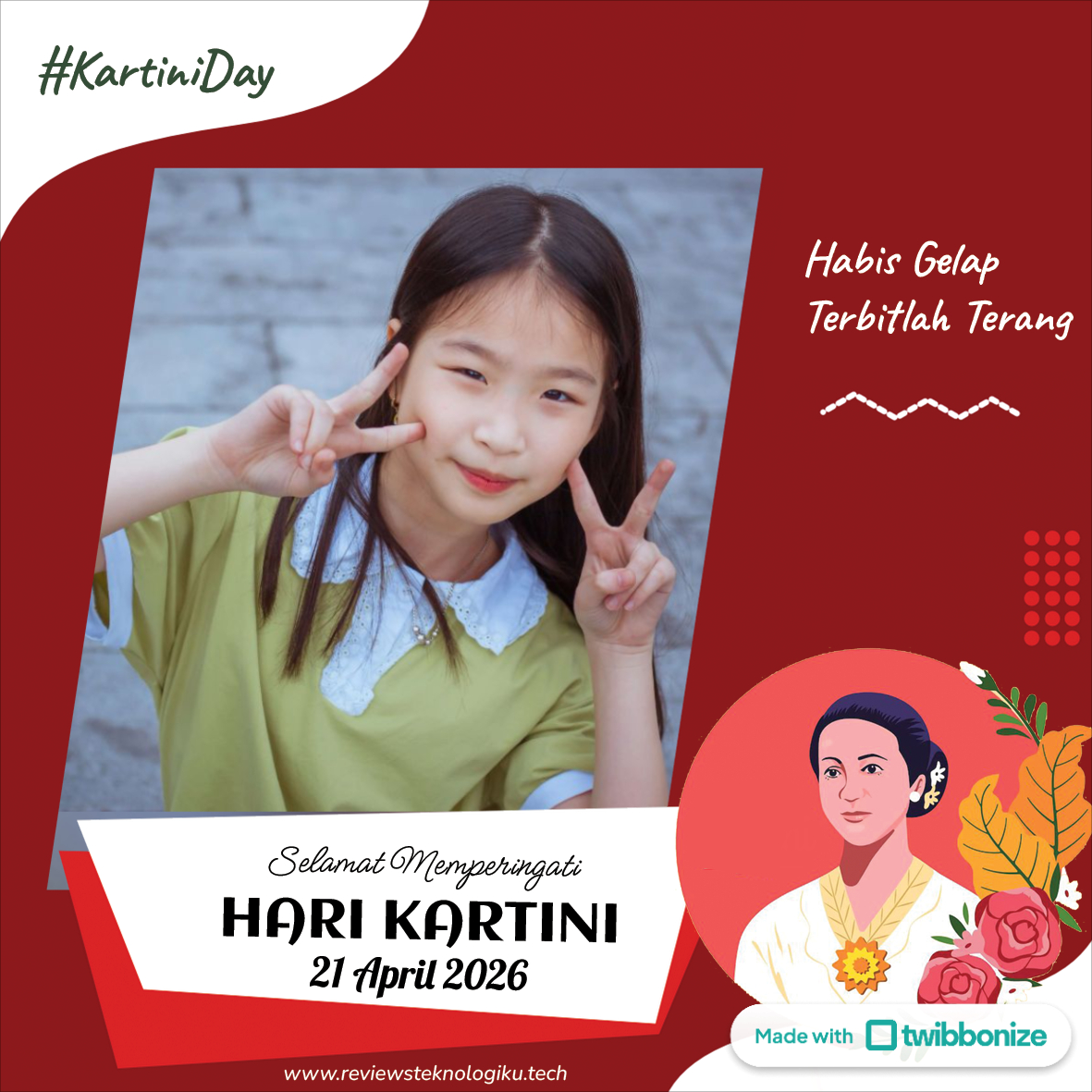 Link Twibbon Hari Kartini 2026 Terbaru dan Gratis untuk Media Sosial