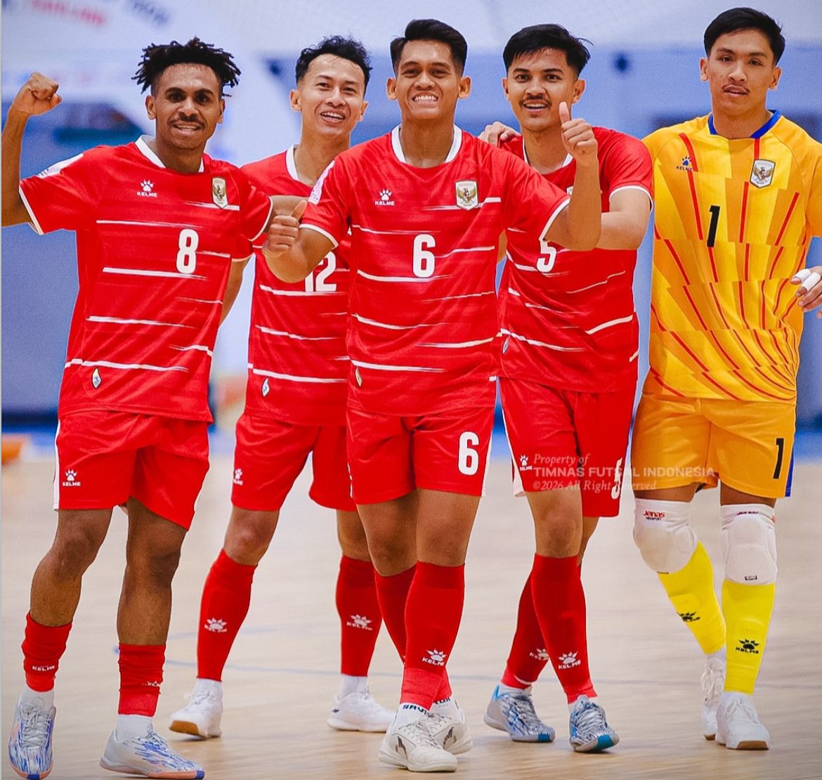 Indonesia vs Brunei, futsal indonesia vs brunei, piala aff futsal 2026, indonesia vs brunei darussalam futsal