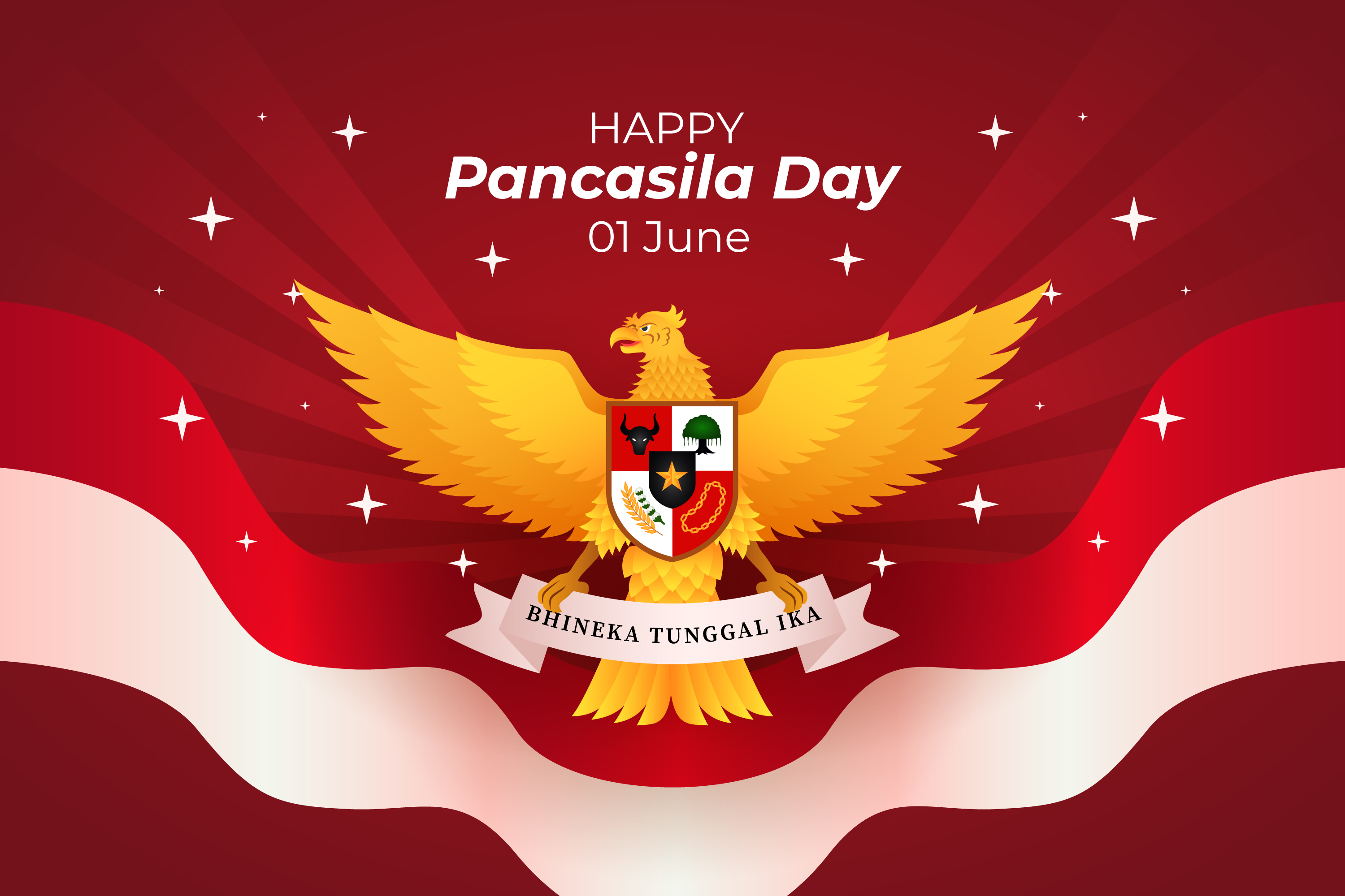 Ucapan Selamat Hari Lahir Pancasila 2026 Menyentuh untuk Caption Media Sosial dan Pelengkap Twibbon 1 Juni Mendatang! | Freepik