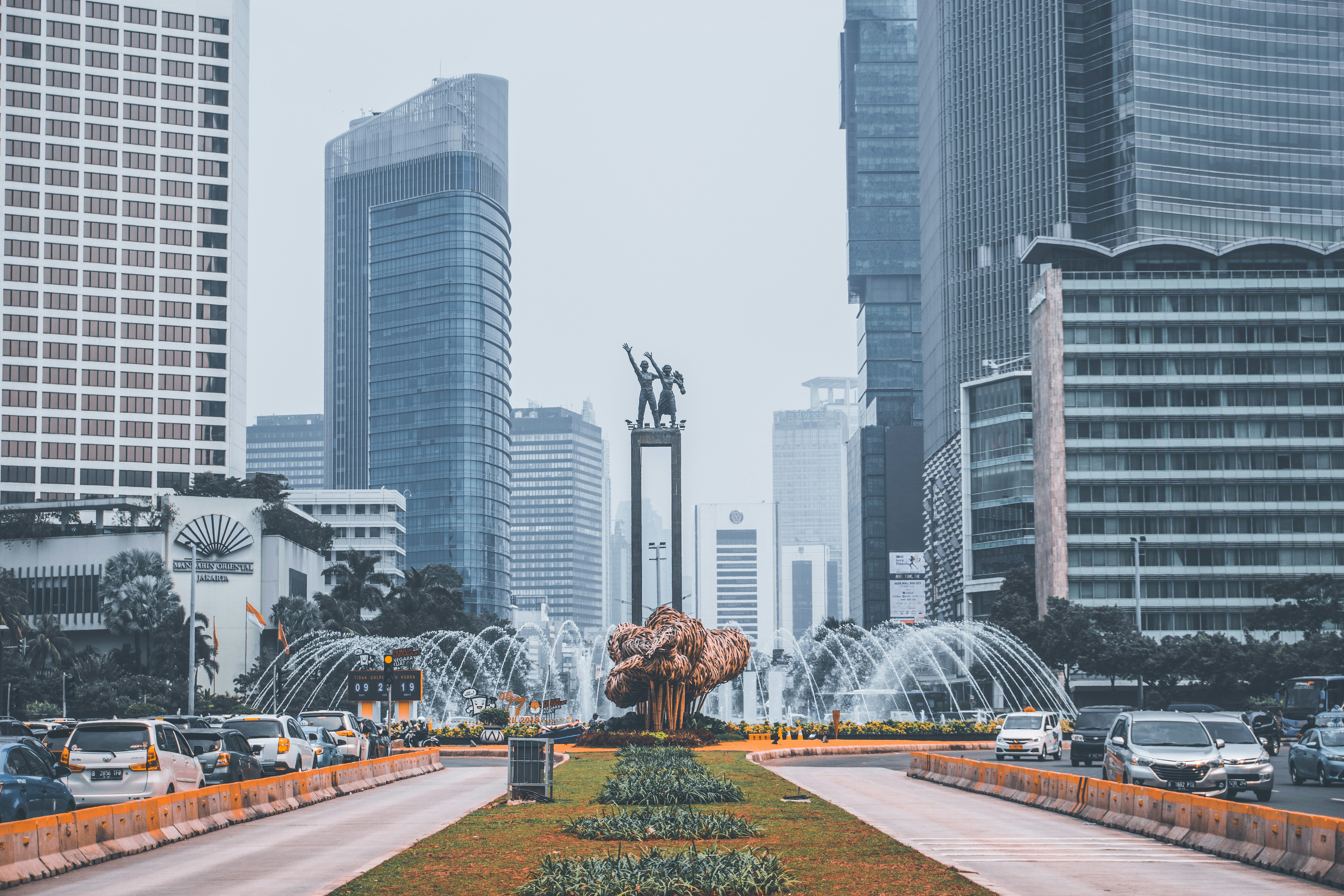 Potret Bundaran Hotel Indonesia | Sumber: Unsplash @Eko Herwantoro