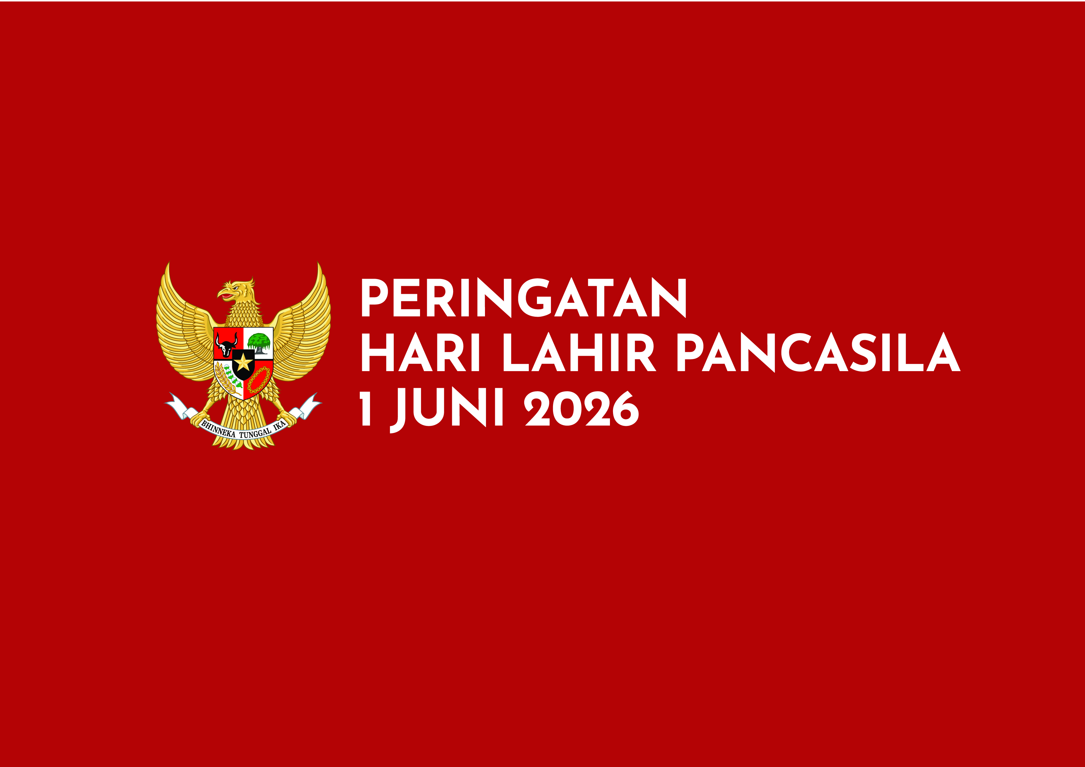 Logo Hari Lahir Pancasila 2026