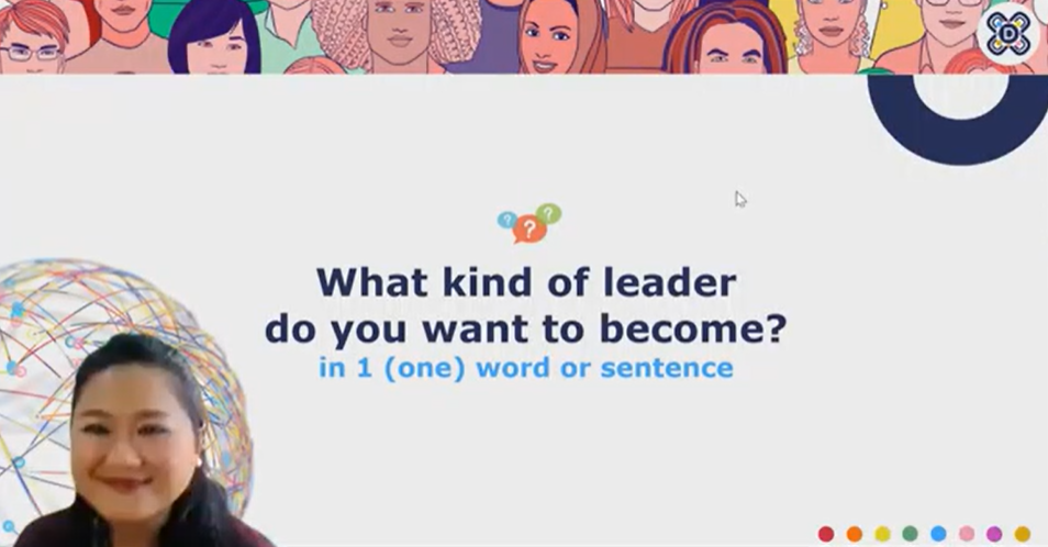 Sesi Materi oleh Kak Widy Dinarti mengenai Global Leadership