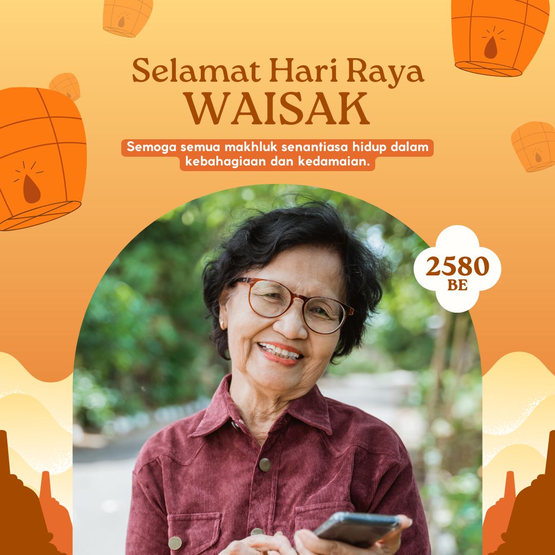 Twibbon Hari Raya Waisak 2026 Gratis dan Simple, Lengkap Ide Caption untuk Media Sosial 31 Mei Mendatang!