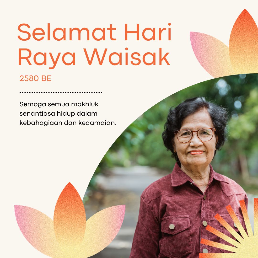 Twibbon Hari Raya Waisak 2026 Gratis dan Aesthetic, Lengkap Ide Ucapan Penuh Doa Baik!