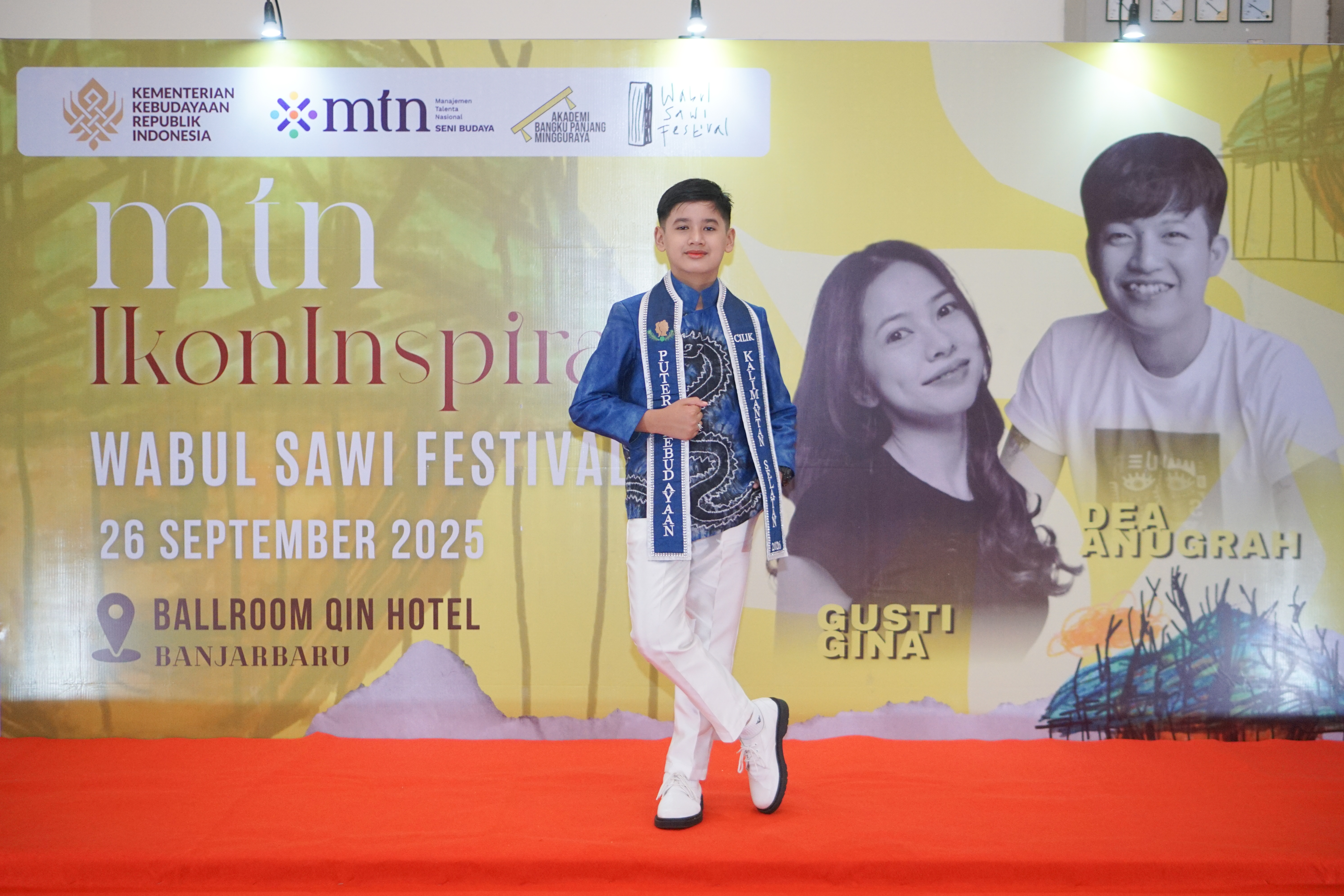 Zydan di Event Ikon Inspirasi Wabul Sawi Festival 2025 (Foto: Dok. Kiki)