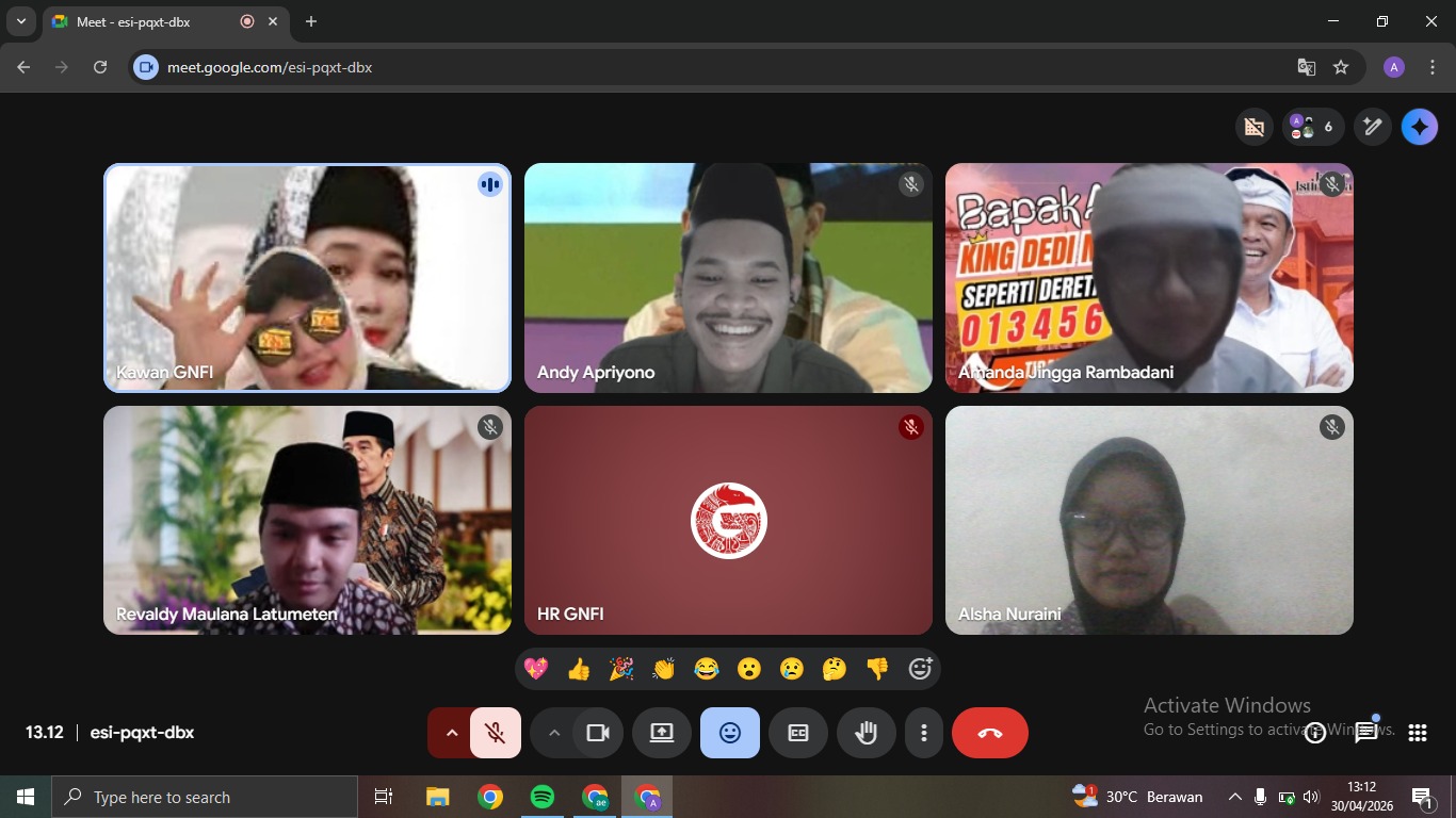 Kelas Bonding | Dokumentasi Pribadi