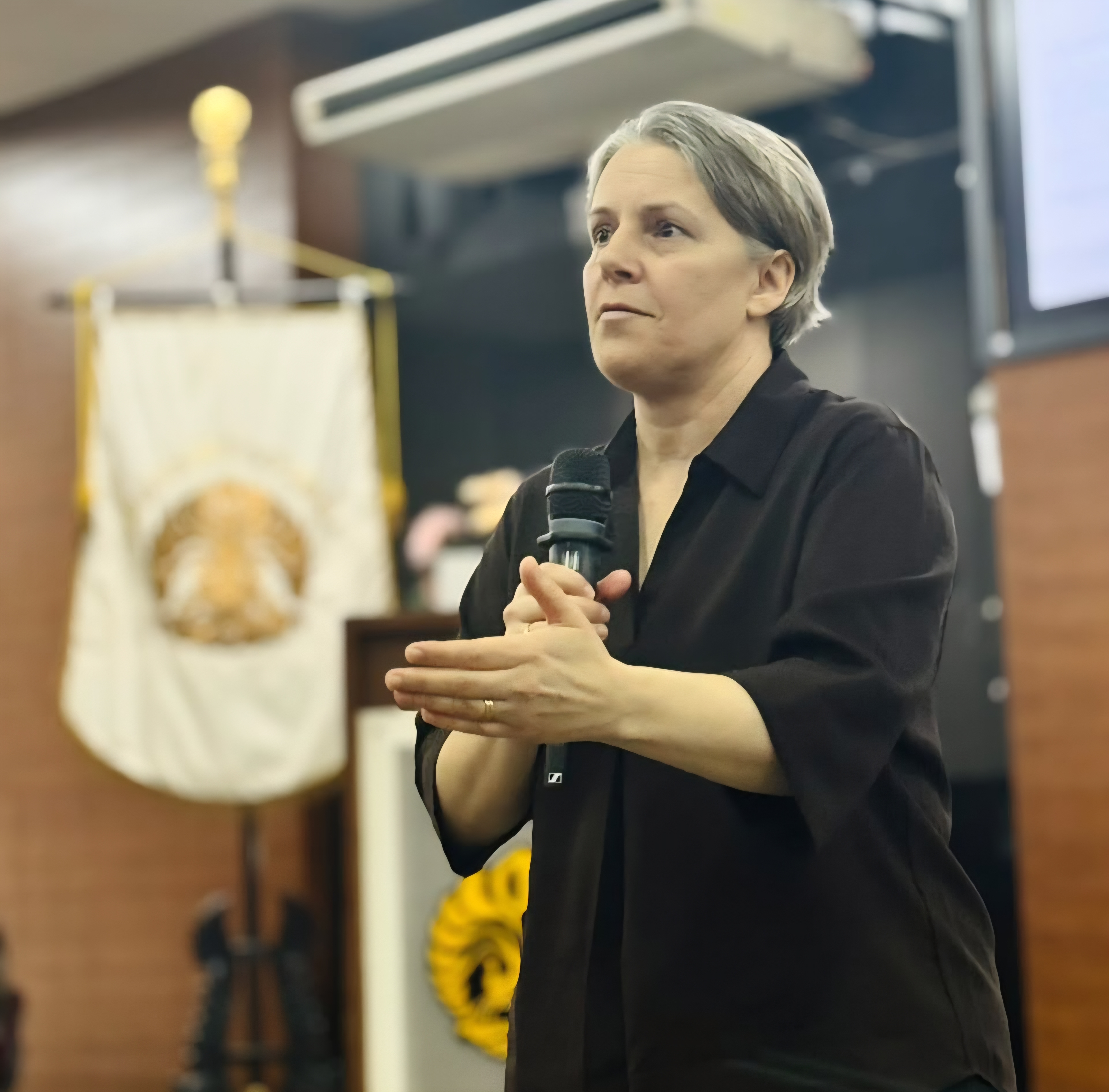 Assoc. Prof. Zerina Lokmic-Tomkins sebagai narasumber forum dari Monash University | Dokumentasi Pribadi