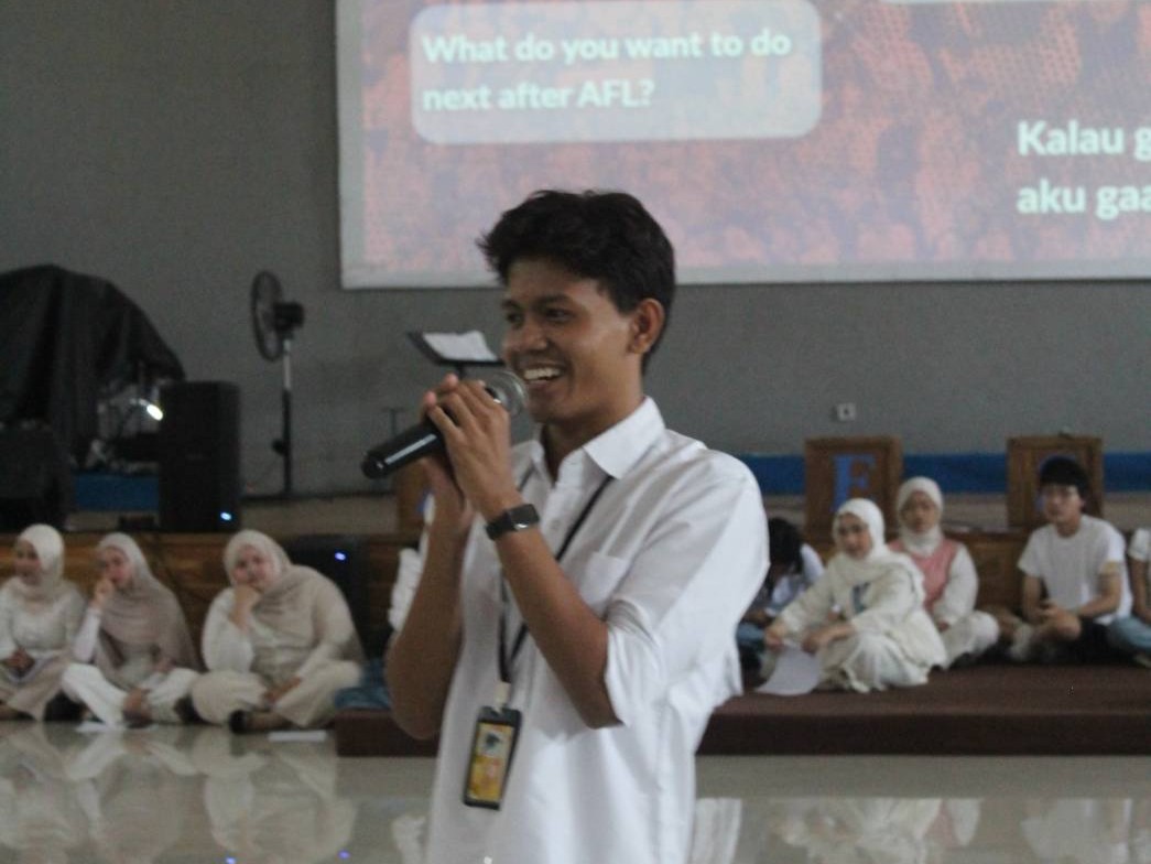 Bryan memberikan beberapa kata sebagai bentuk refleksi setelah mengikuti seluruh rangkaian AFL Summer Peak 2026.