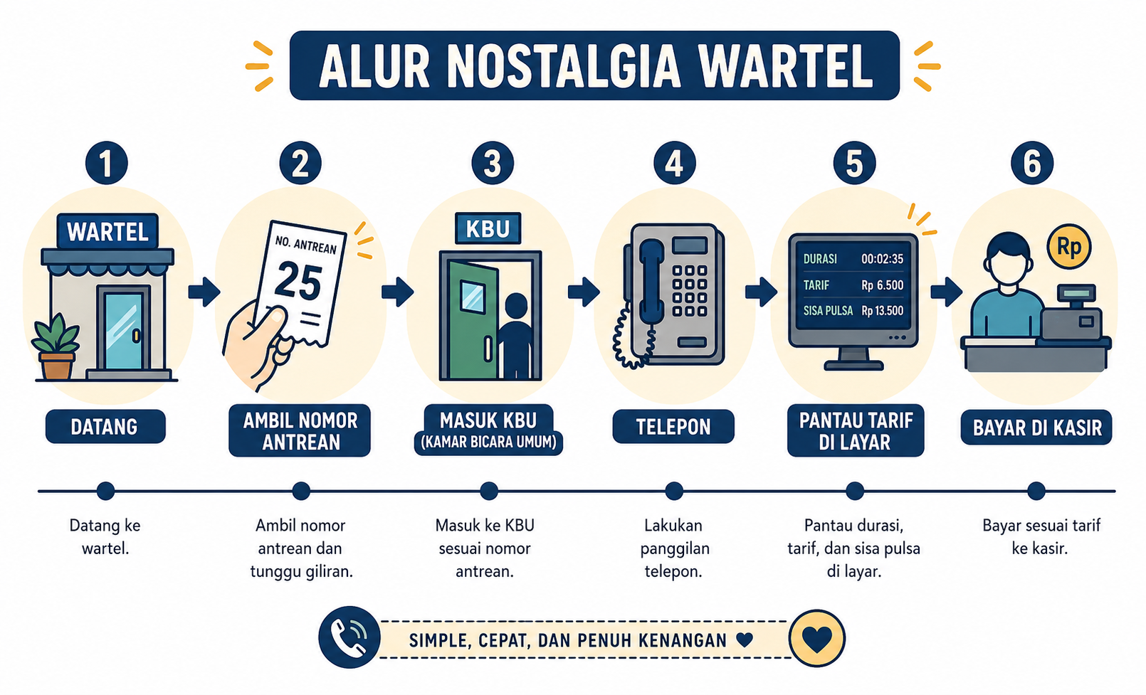 Alur Nostalgia Wartel