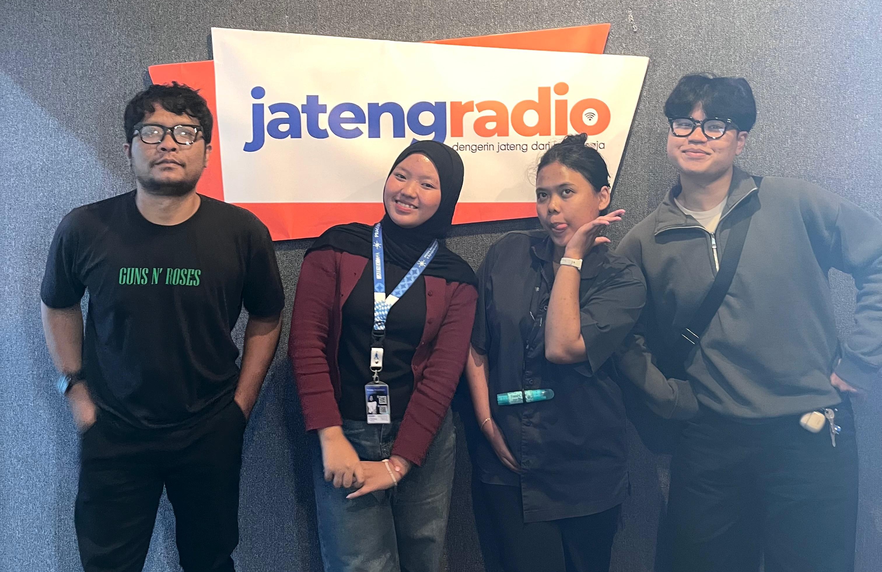 Kesepakatan antara AIESEC in Semarang dengan Jateng Radio untuk memulai kolaborasi yang bermakna