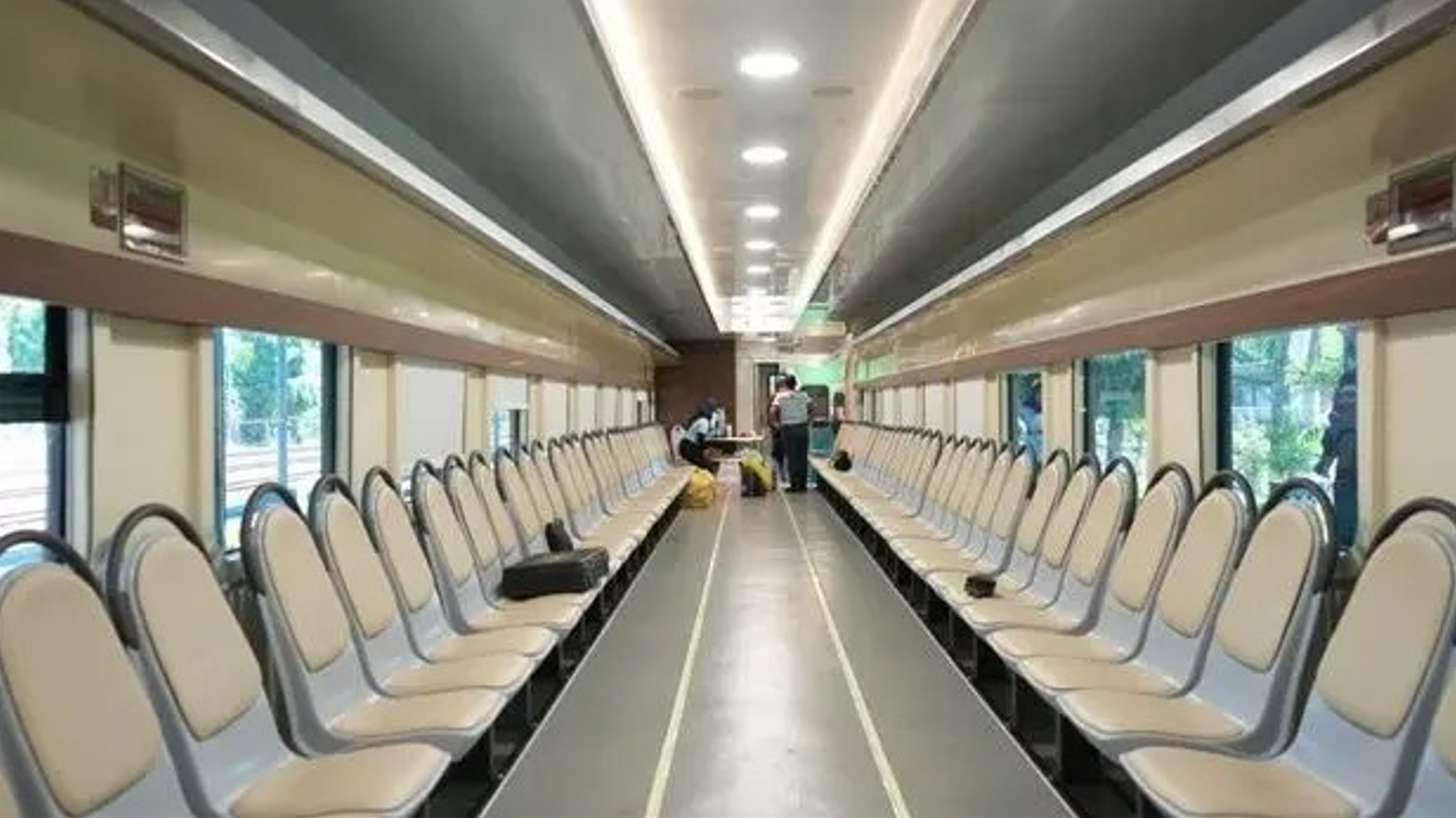 Interior Gerbong Khusus Petani dan Pedagang | Sumber: Kementerian UMKM Republik Indonesia