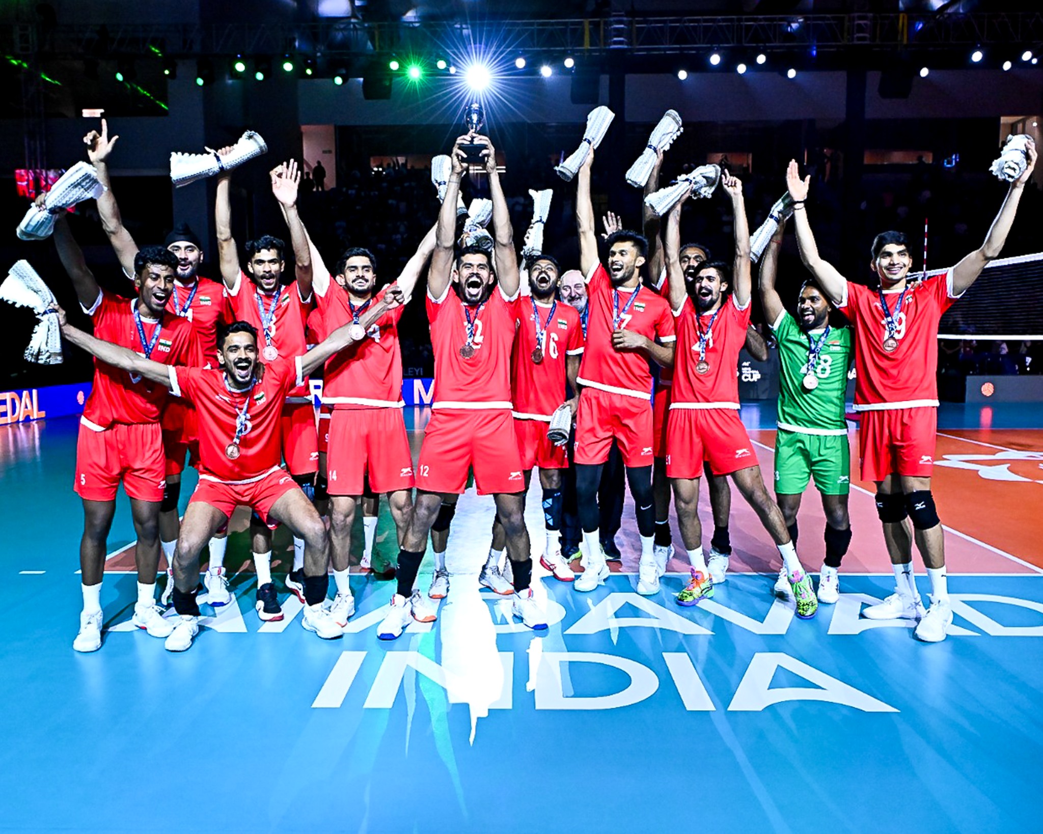 Timnas Voli Putra Indonesia ./AVC
