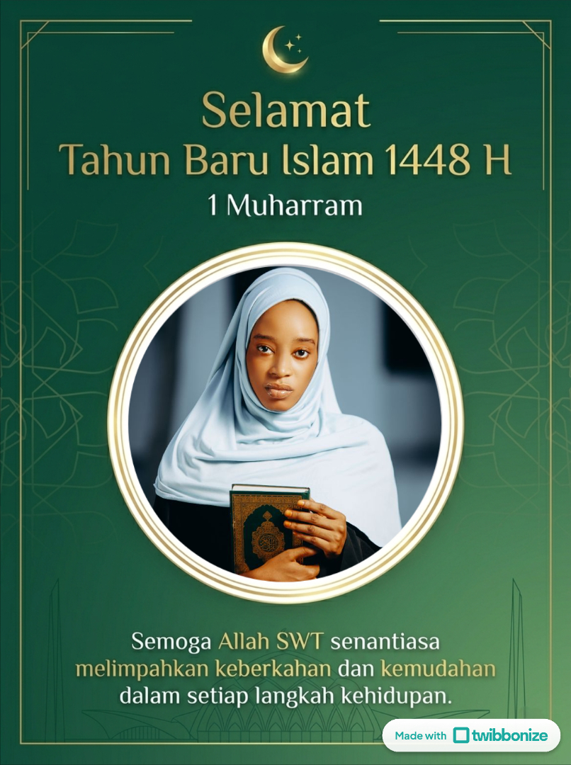 Inspirasi Twibbon 1 Muharram (2)