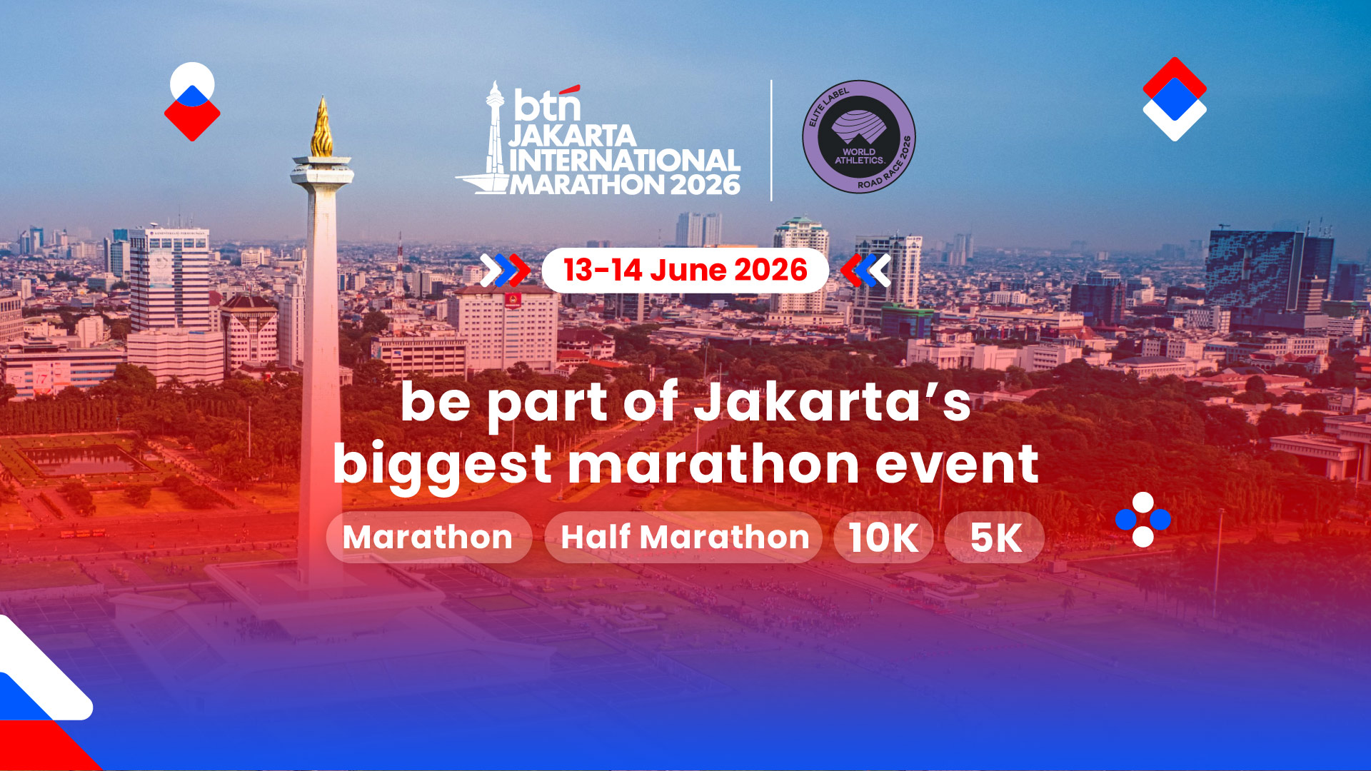 JAKIM 2026, BTN Jakarta International Marathon 2026, Jakarta International Marathon, jadwal JAKIM 2026