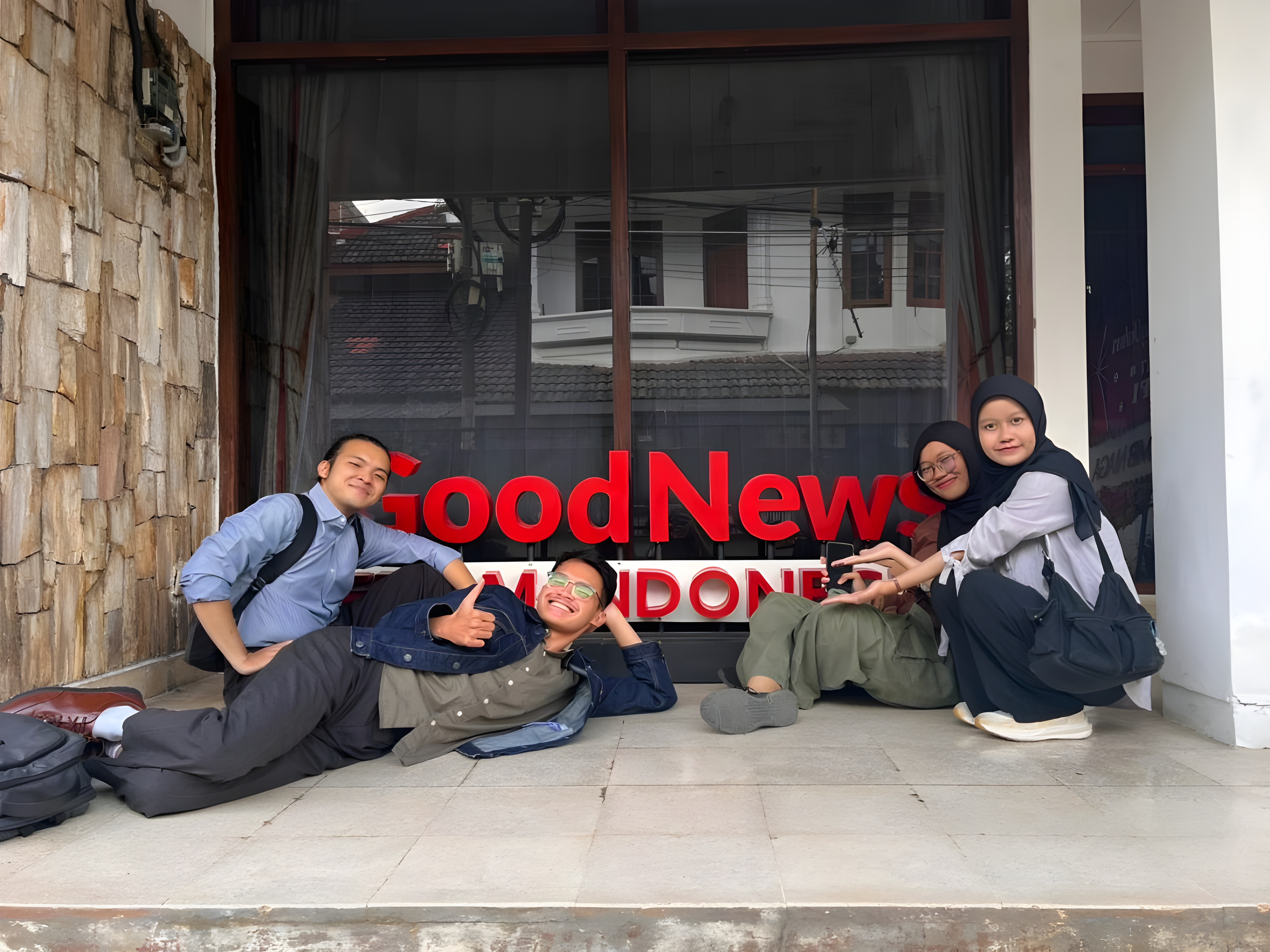 Tim Content Writer Intern Batch Februari-Juni 2026 Pertama Kali ke Kantor | Sumber: Dokumentasi Pribadi @RevaldyLatumeten