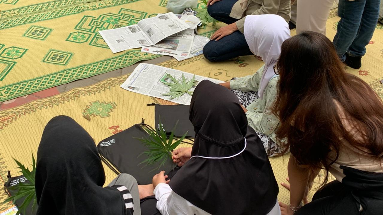 Pelaksanaan Jambore Anak di Kampung Markisa Blunyahrejo, Karangwaru, Yogyakarta | Foto: GNFI/Pierre Rainer