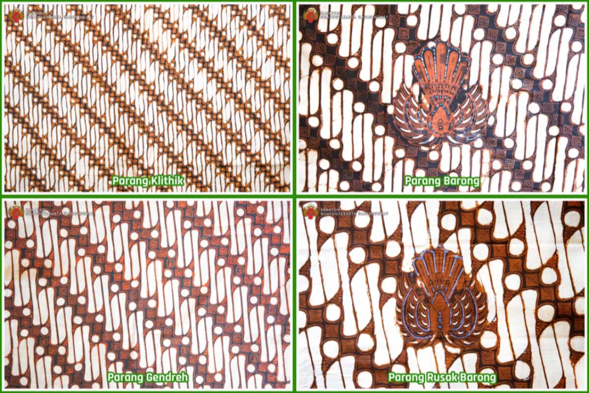 Makna Motif Batik Parang dan Aturan Penggunaannya, Benarkah Dilarang Dikenakan di Keraton? | Kraton Jogja