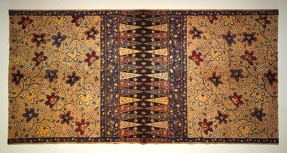 Gambar Motif Batik Betawi Pucuk Rebung