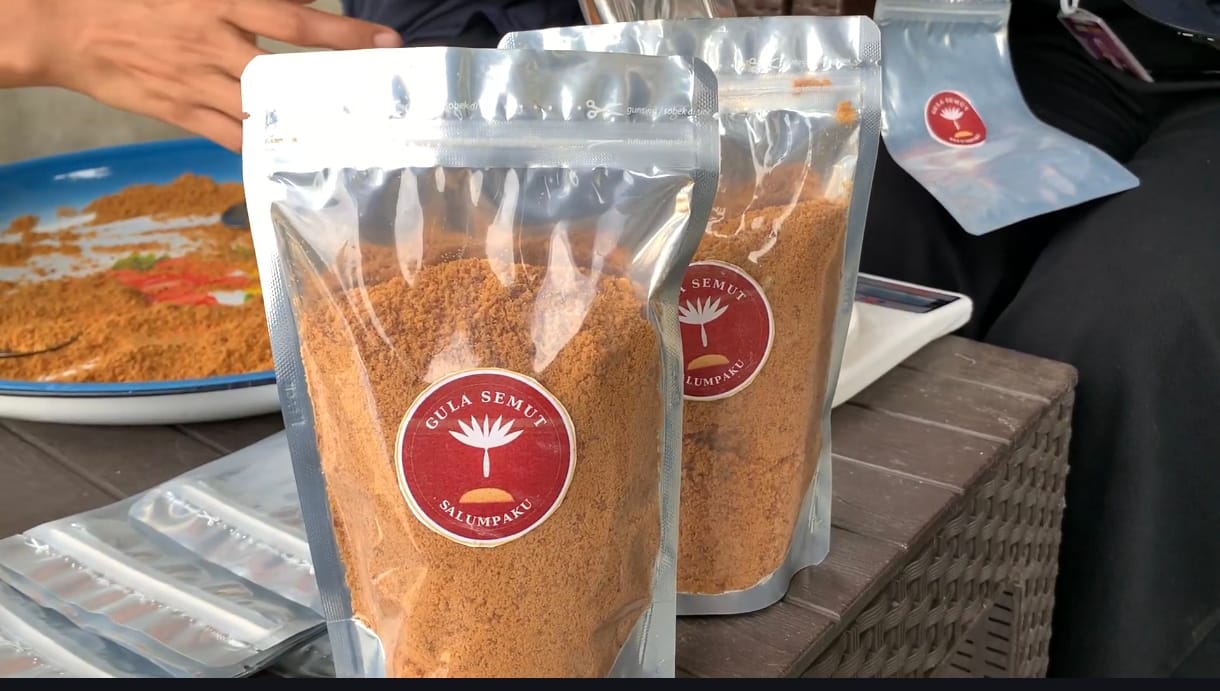 UMKM Gula Semut Salumpaku Naik Kelas