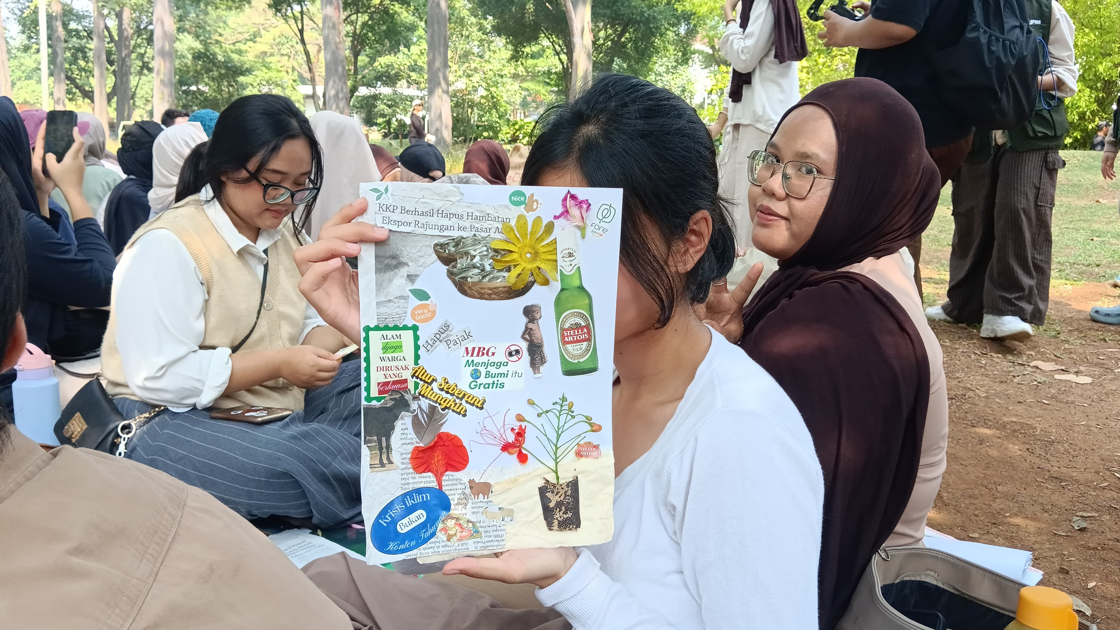Salah satu Junk Journal Kelompok 10 (Doc. Trash Ranger Indonesia/ Trash Ranger Indonesia)