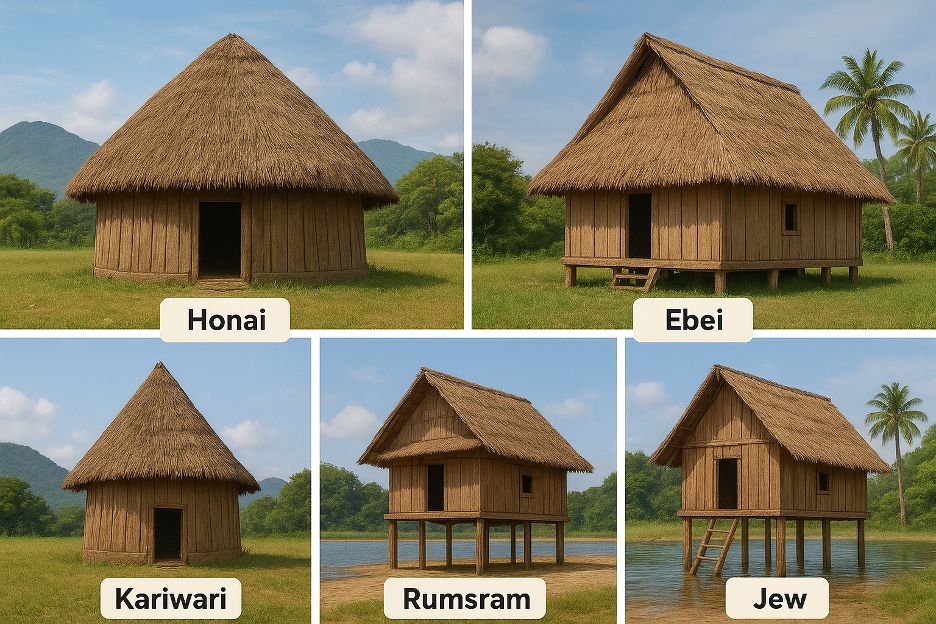 Ragam Nama Rumah Adat Papua beserta Keunikan dan Fungsinya, dari Honai hingga Rumah Kaki Seribu! | Laman @KPU Papua Pegunungan