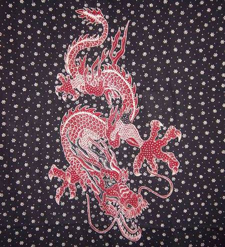 Batik Pekalongan Motif Liong | Sumber: Roboflow Universe @Shinta A