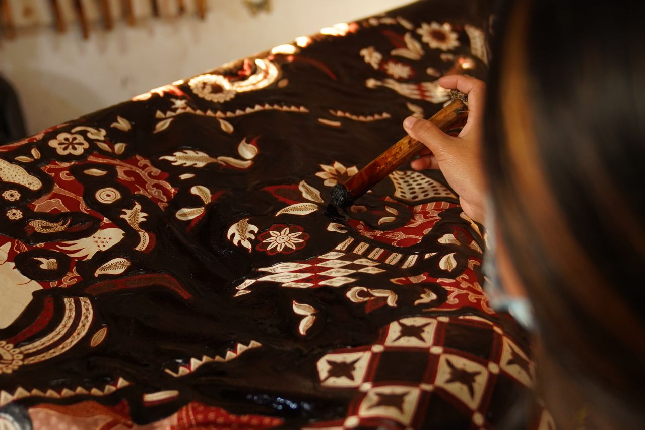 batik, batik palembang, batik motif palembang