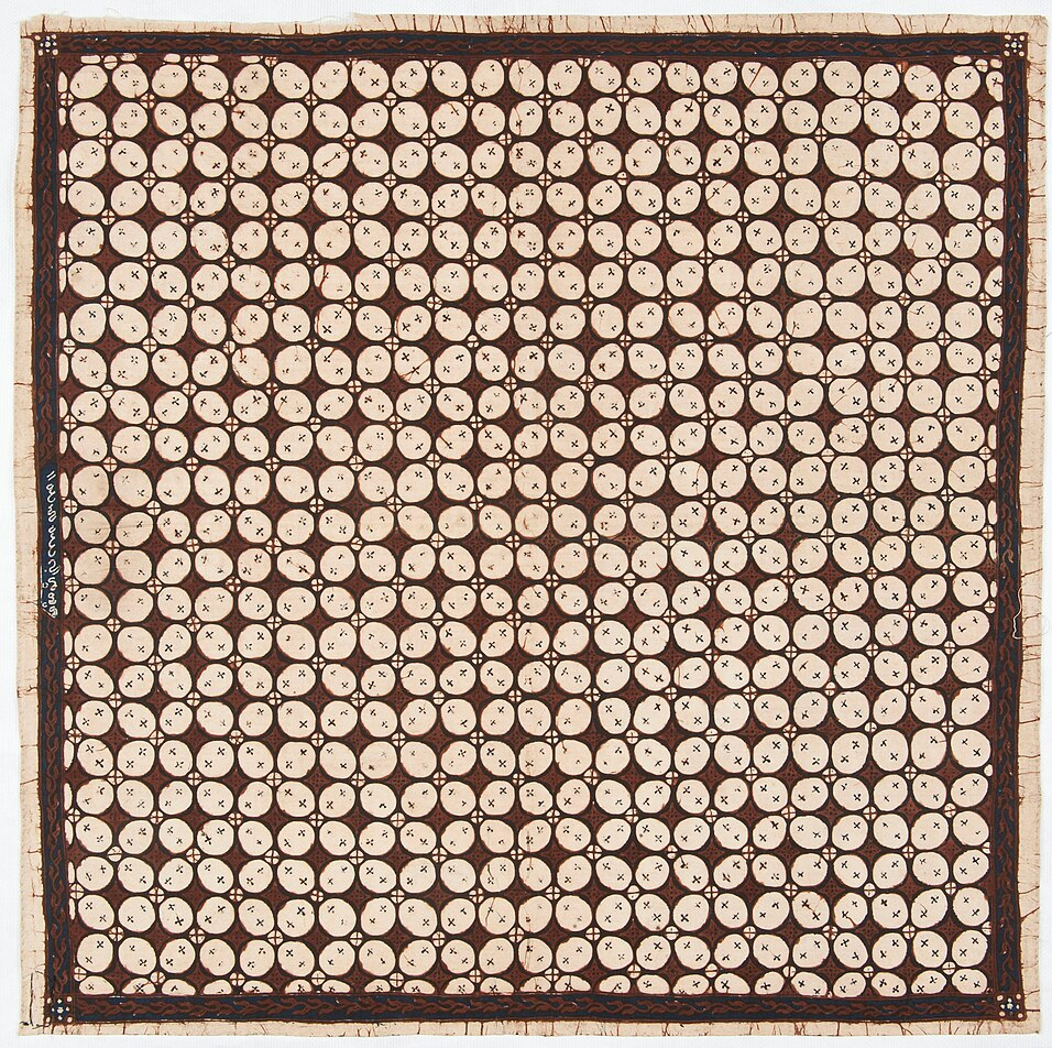 Motif Batik Kawung Picis | Sumber: Wikipedia Commons