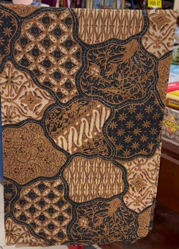 Motif Batik Kawung Sekar Jagad | Sumber: Roboflow Universe