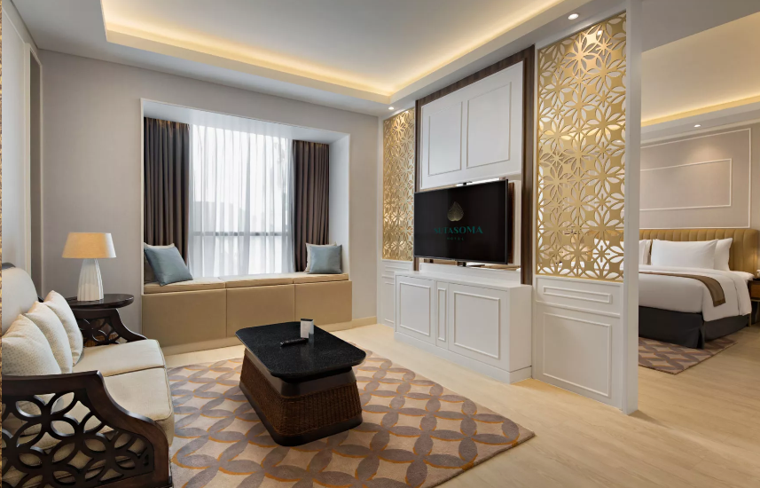 Pemanfaatan Motif Batik Kawung di Era Modern, Hiasi Interior Hotel Hingga Percantik Mobil Listrik! | @Hotel Sutasoma