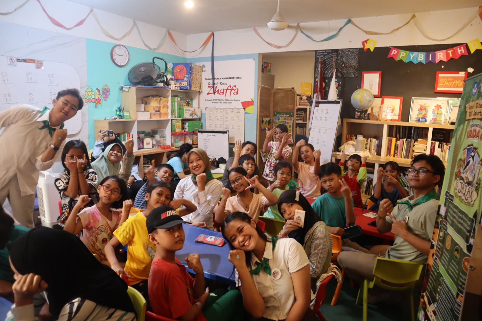 Keseruan Krida 4 DuBas DKI Jakarta 2026 Bersama Anak-Anak Rumah Baca Zhaffa