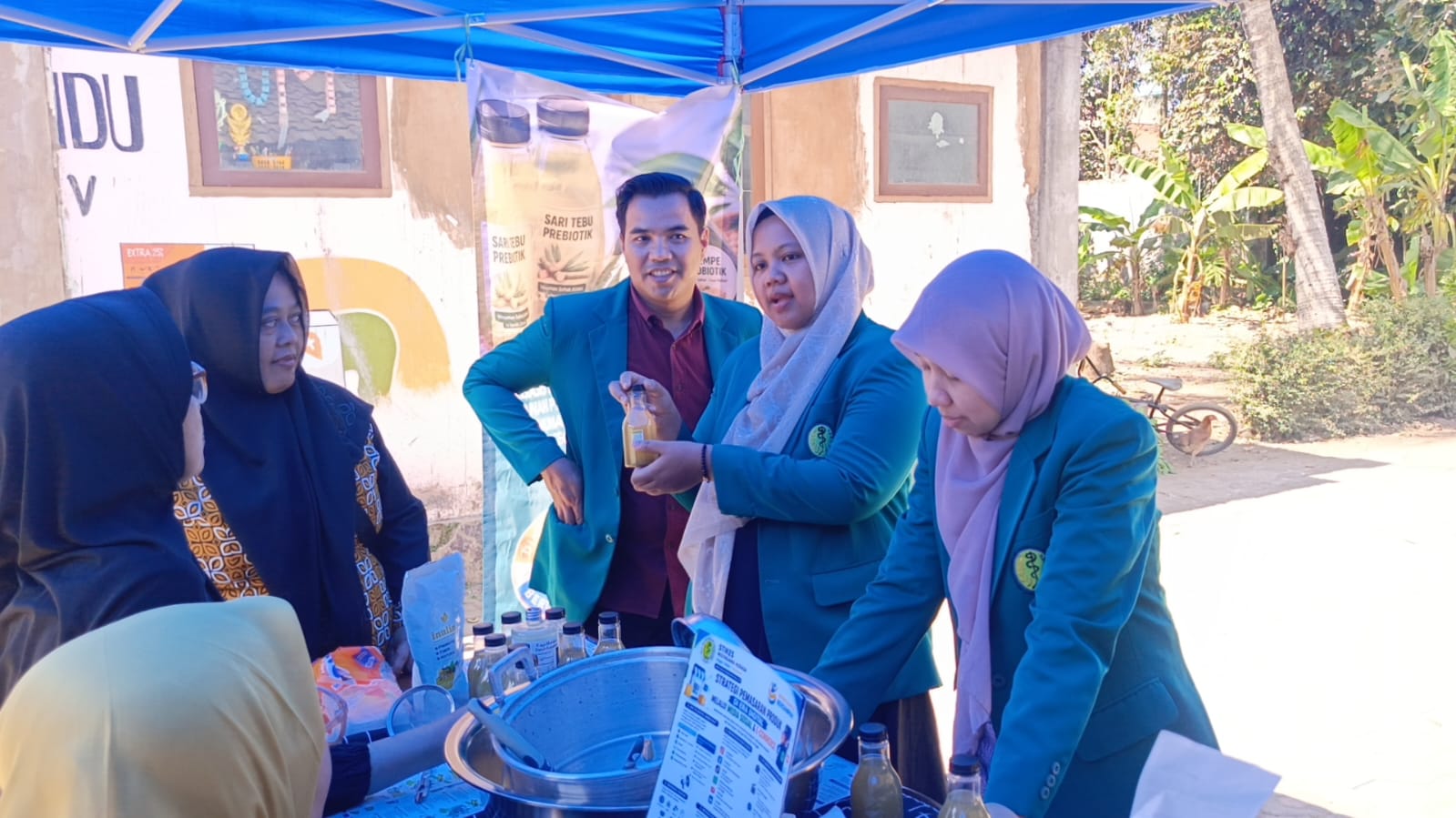 Edukasi minuman tebu prebiotik