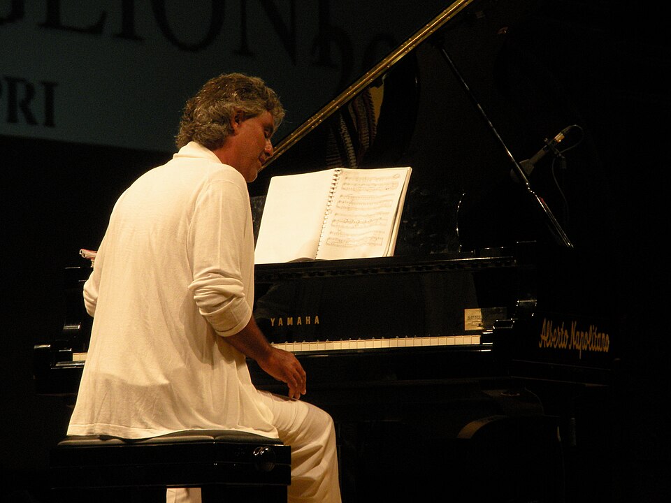 Andrea Bocelli./Wikimedia Commons