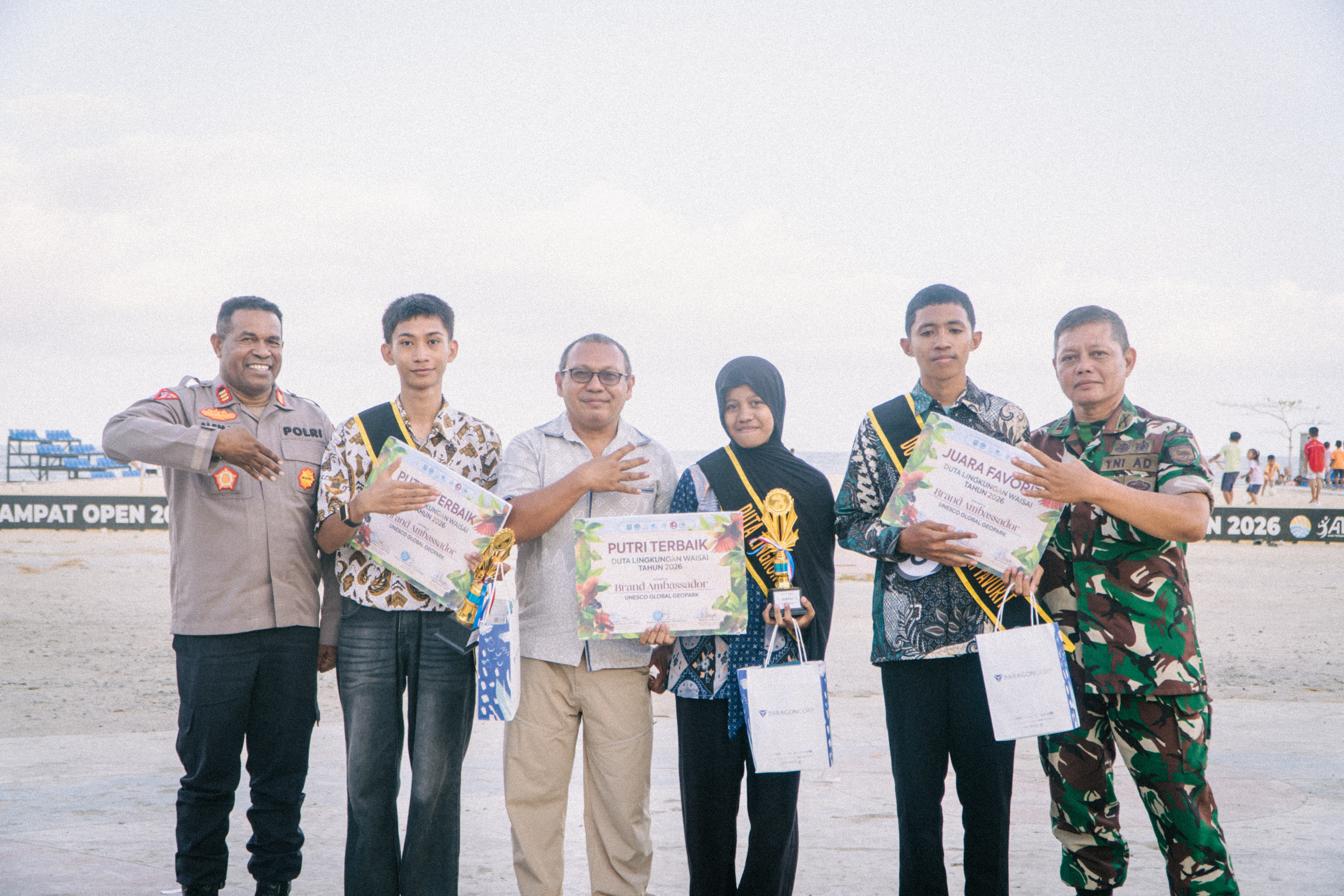 Pemenang Duta Lingkungan Raja Ampat