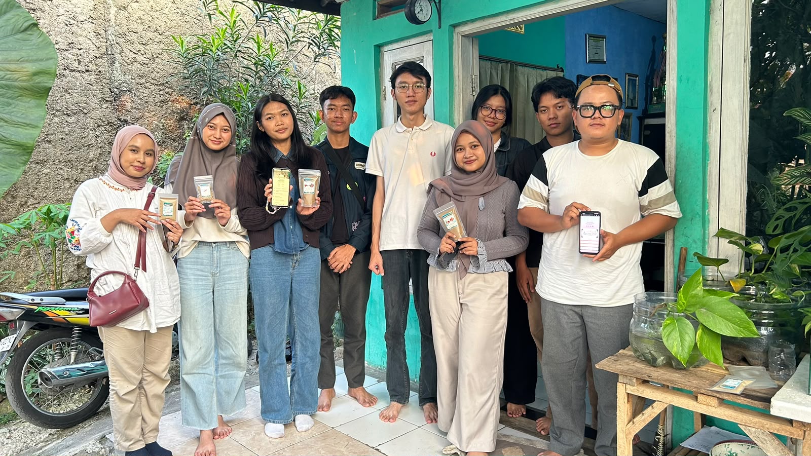 Kunjungan UMKM Cibatok II © Dokumentasi Tim KKN-T IPB