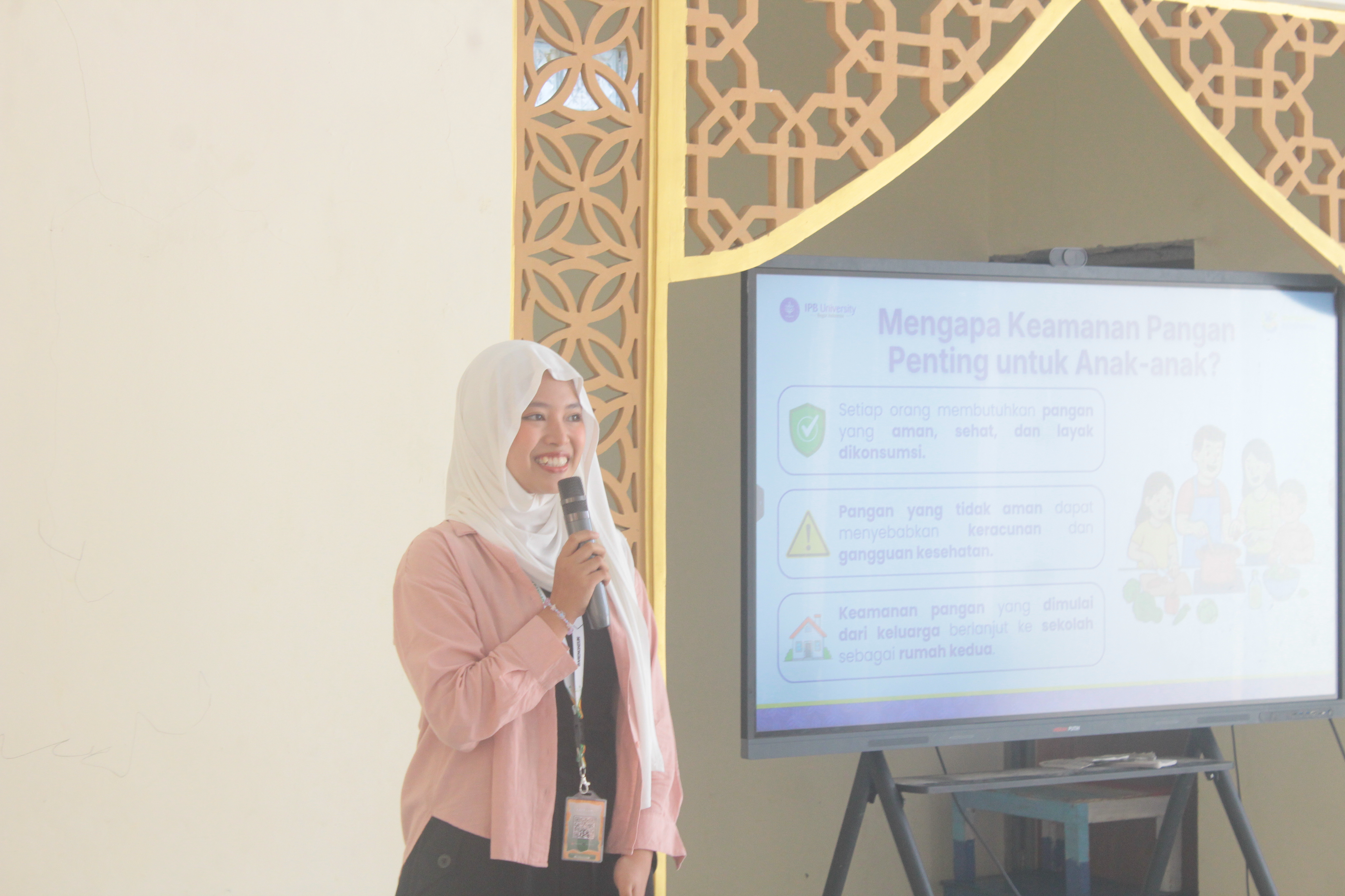 Tim KKN-T KP IPB Edukasi Tentang 5 Kunci Keamanan Pangan di Sekolah