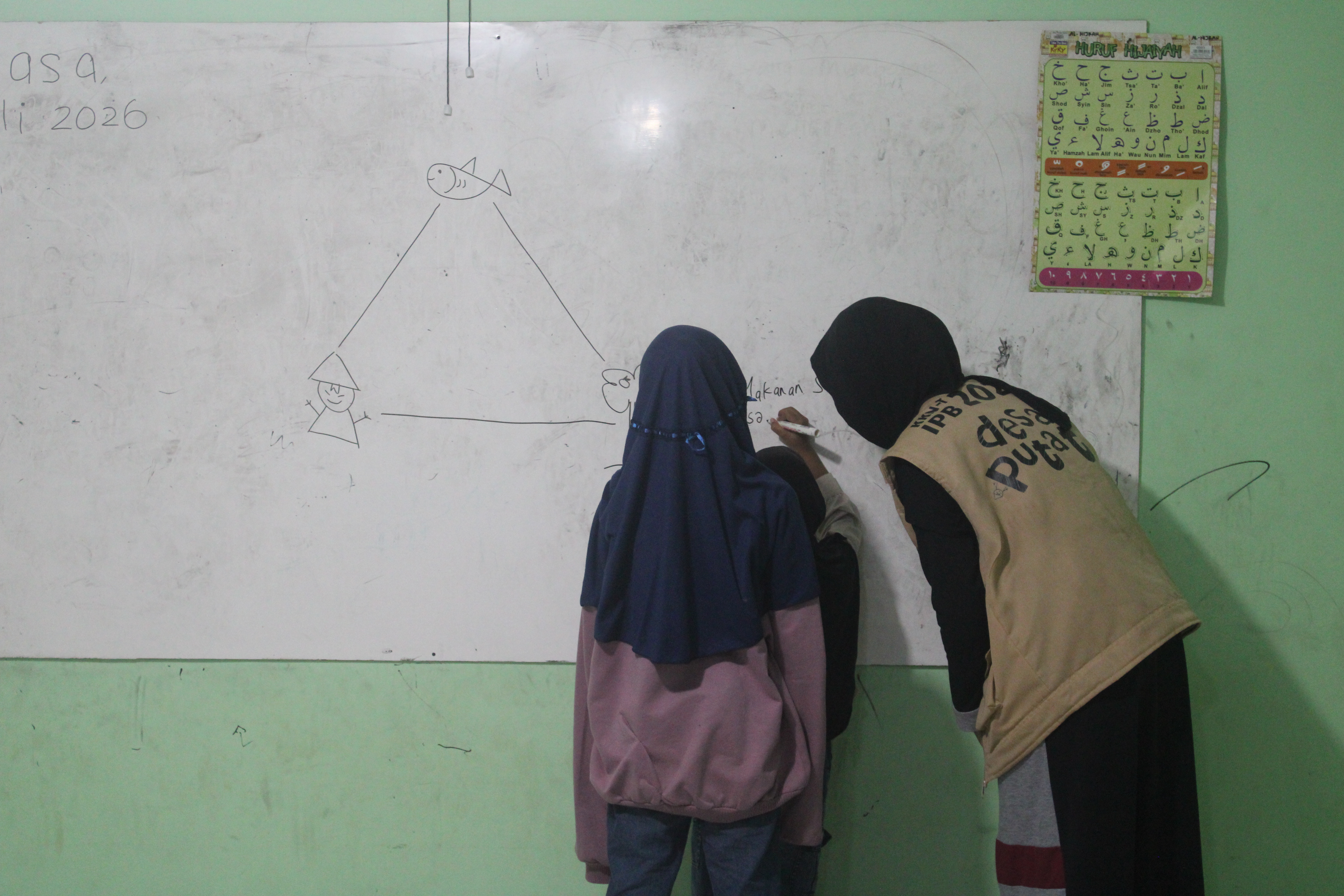  hari pertama mengajar | dokumentasi pribadi 
