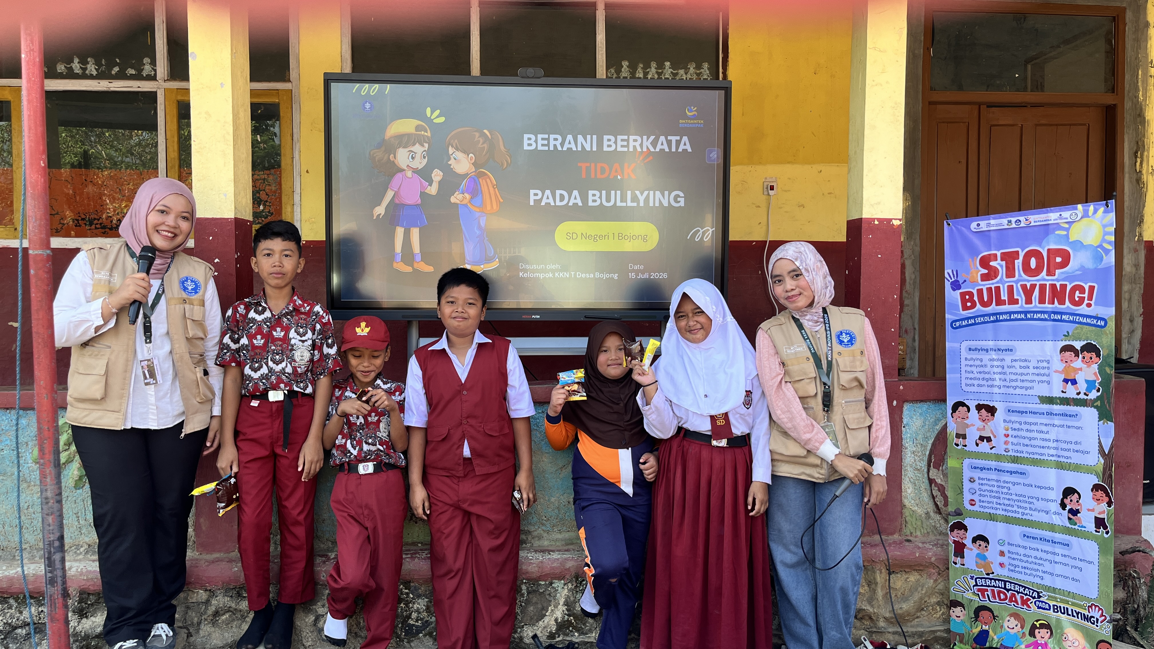 Apresiasi Kepada Siswa SD 01 Bojong 