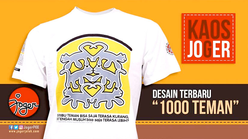 Kaos Joger Jelek, Oleh-oleh Khas Bali yang Eksklusif dan Tidak Bisa Didapat di Luar Pulau Dewata!