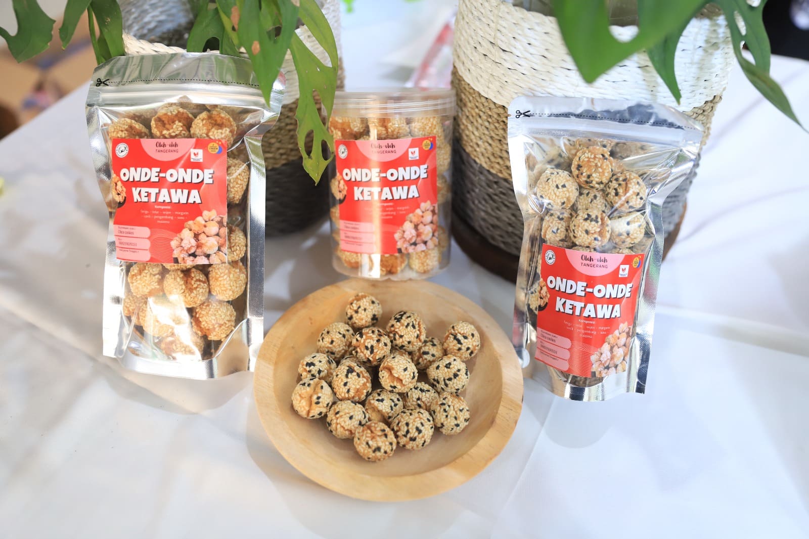 Gambar Onde-onde Ketawa, Makanan UMKM yang Empuk dan Menggugah Lidah