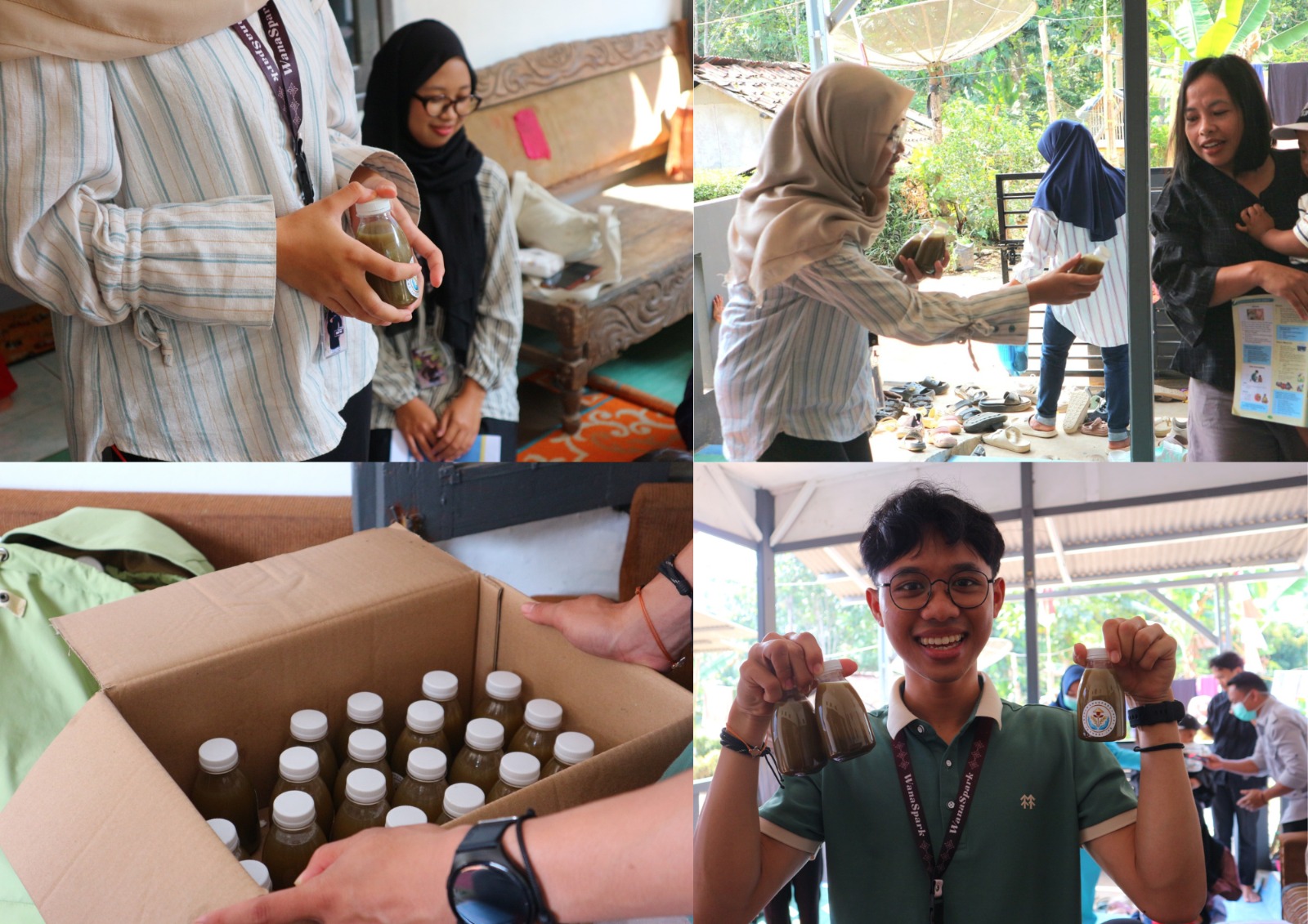 Pembagian Bibit dan Pupuk Organik Cair (POC)